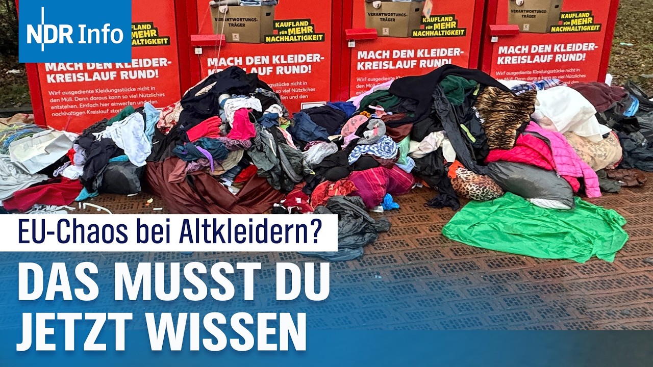 Achtung, neue Regeln! Warum durch eine EU-Verordnung die Altkleidercontainer überfließen I Überland