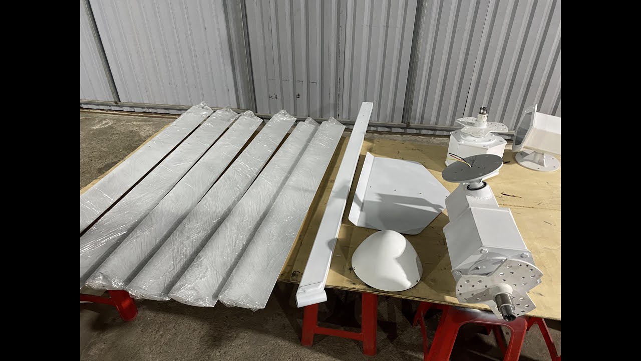 Tuabin gió 1kw gửi khách hàng