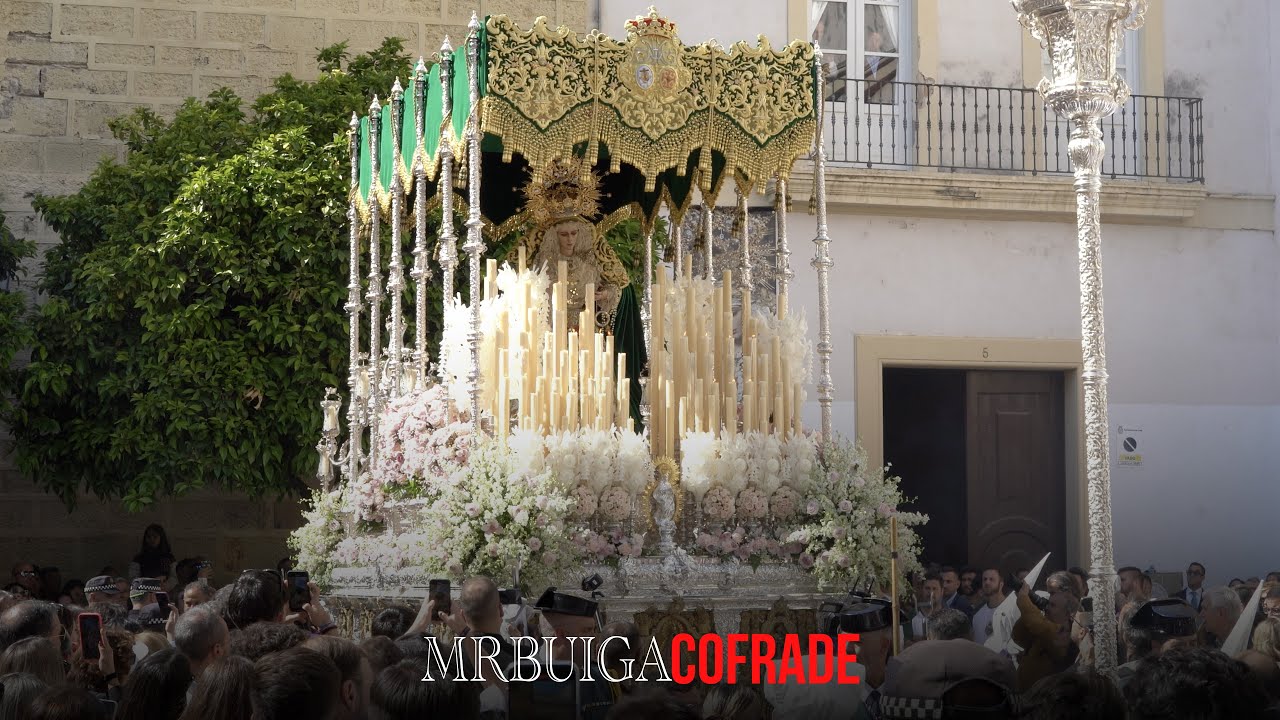 [4k] SALIDA VIRGEN DE LA ESPERANZA | Semana Santa 2025 Cádiz | Filarmónica Ciudad de Conil.
