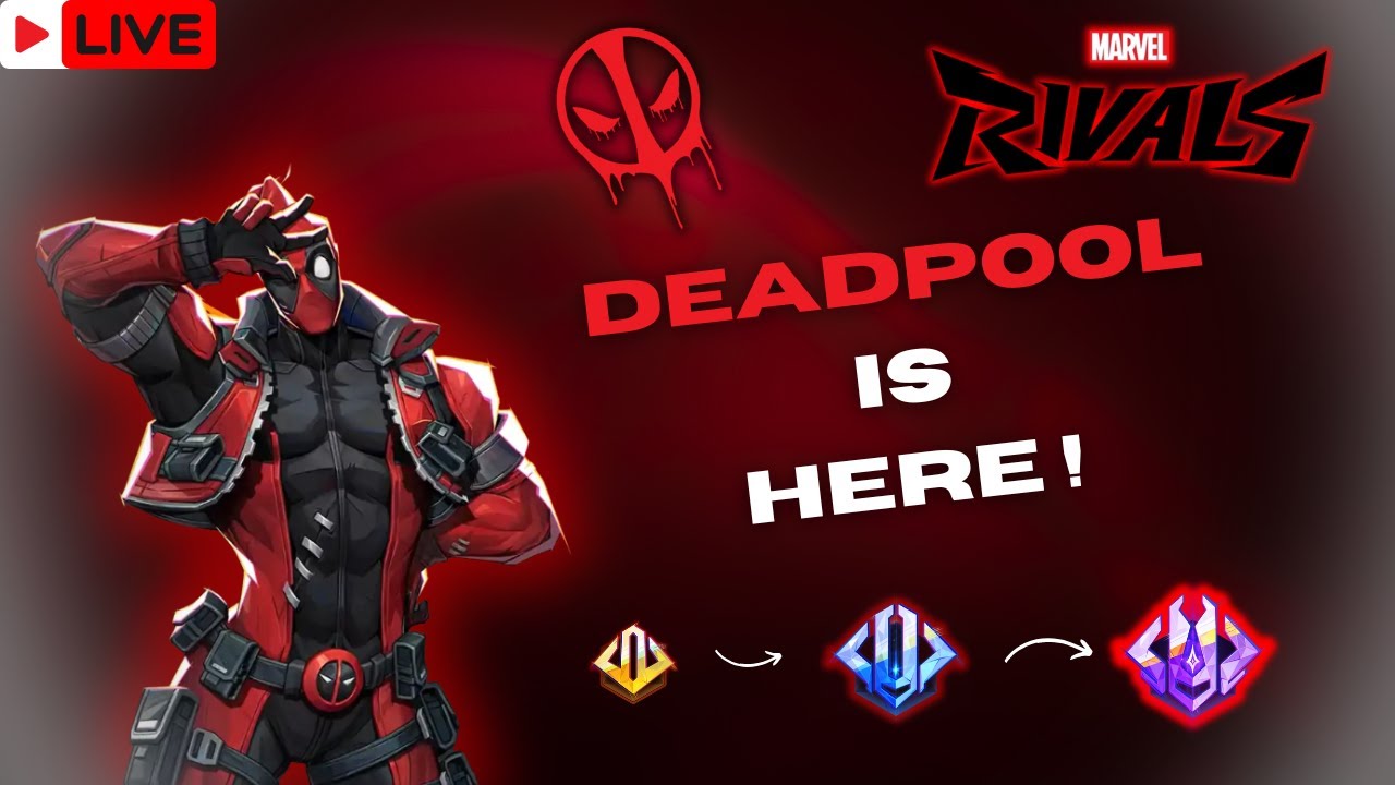 🔴LIVE | RAGEBAITING AS DEADPOOL | MARVEL RIVALS