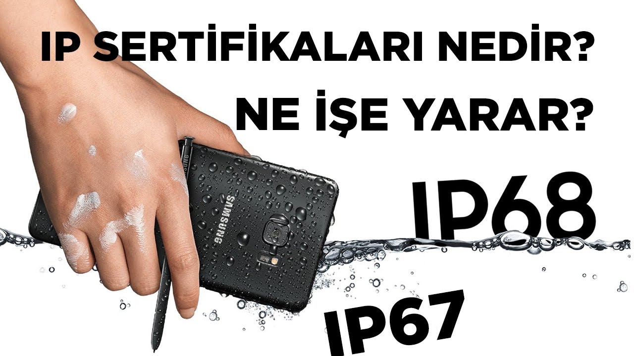 IP sertifikaları nedir? | Sıvılara karşı ne kadar direnç sağlarlar?