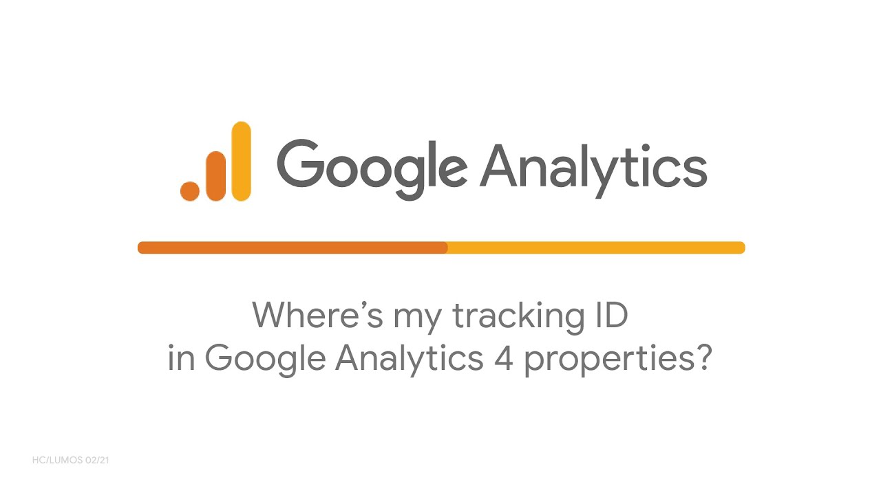 Where's my tracking ID in Google Analytics properties?