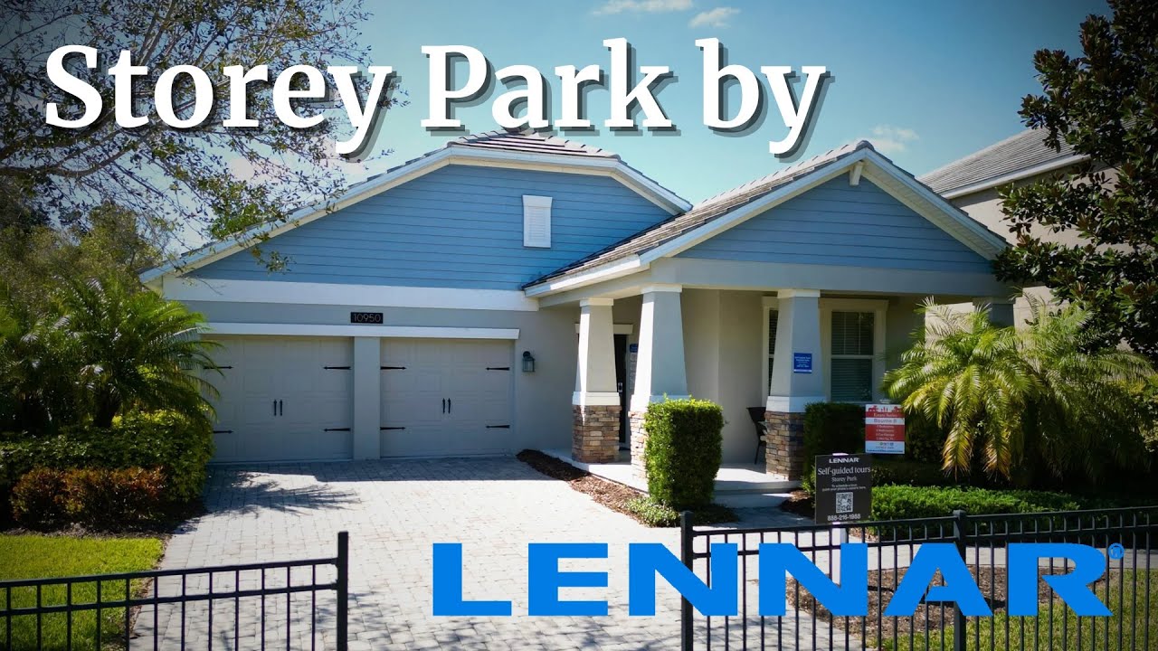 New Construction Walkthrough | Storey Park Orlando | Lennar Homes Bourne II Model