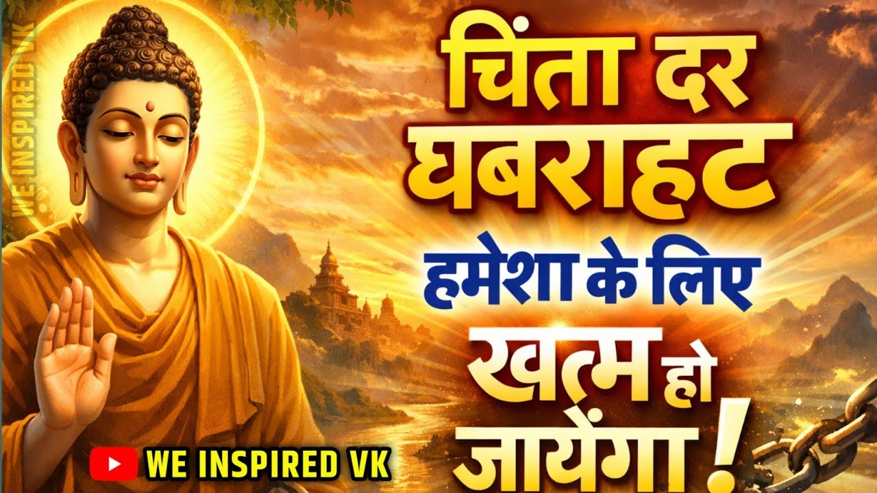 मन की बेचैनी से तुरंत छुटकारा पाए | टेंशन कैसे दूर करें? Buddhist Story On Anxiety and Depression