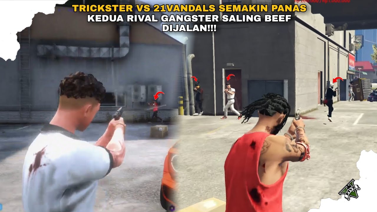 MAKIN MEMANAS BEEF TRICKSTER VS 21VANDALS!! | GTA V ROLEPLAY