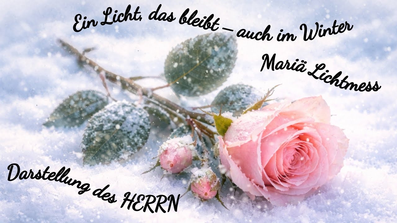 ✝️Große Feste des Glaubens✡️ Maria Lichtmess | Darstellung des Herrn am 02. Februar | das Licht 🕯️ 