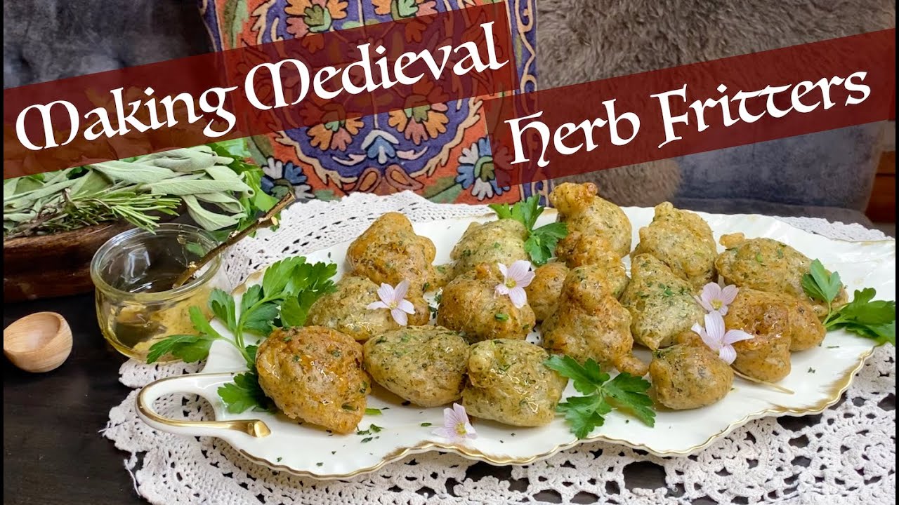 Reconstructing a Medieval Treat •*•Frytour of Erbes – Herb Fritters•*•