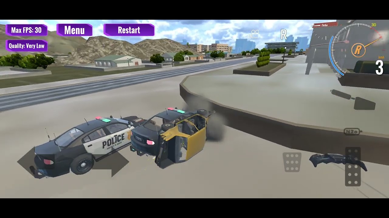 playing Car Crash Mayhem