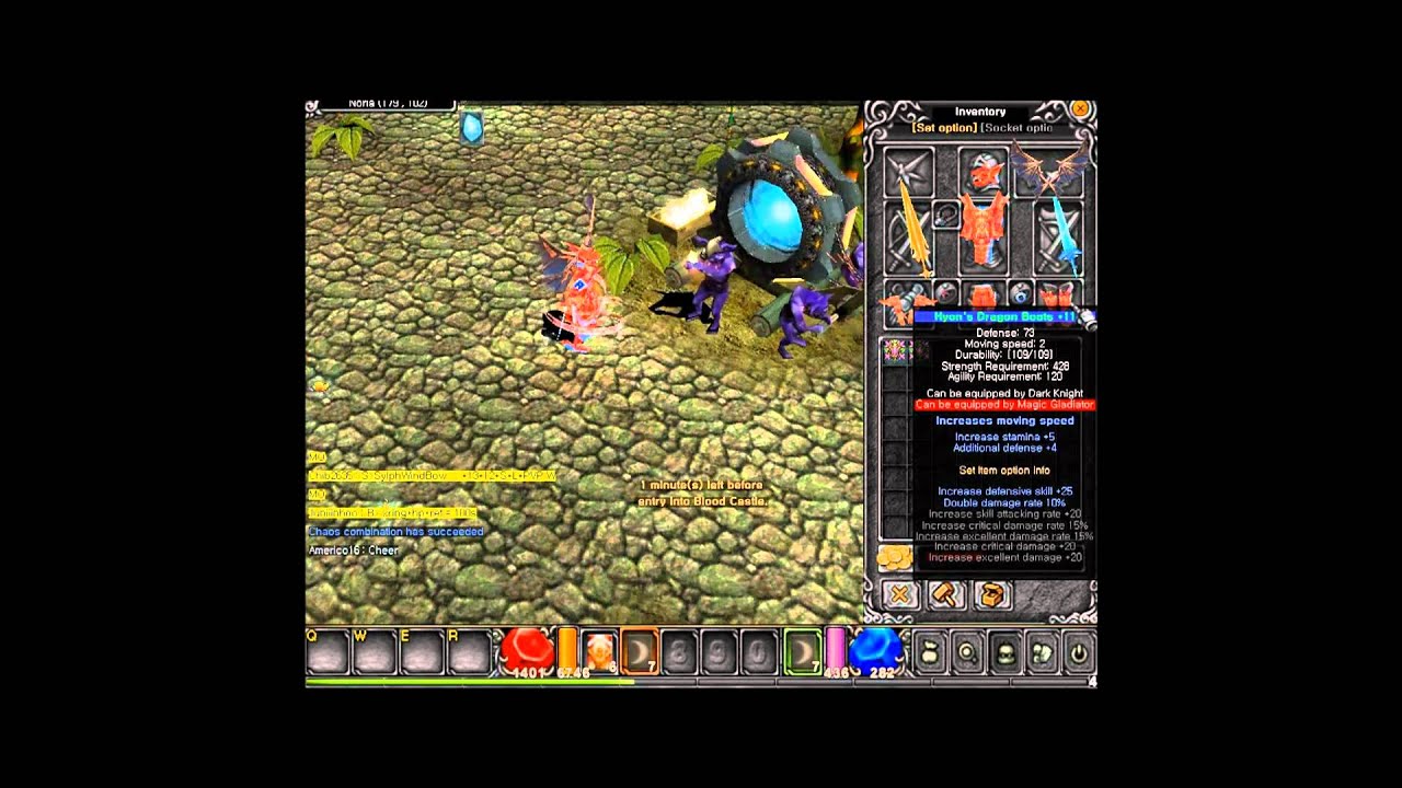 Global Mu Online Season 5: HOW TO MAKE A VICIOUS SET+13