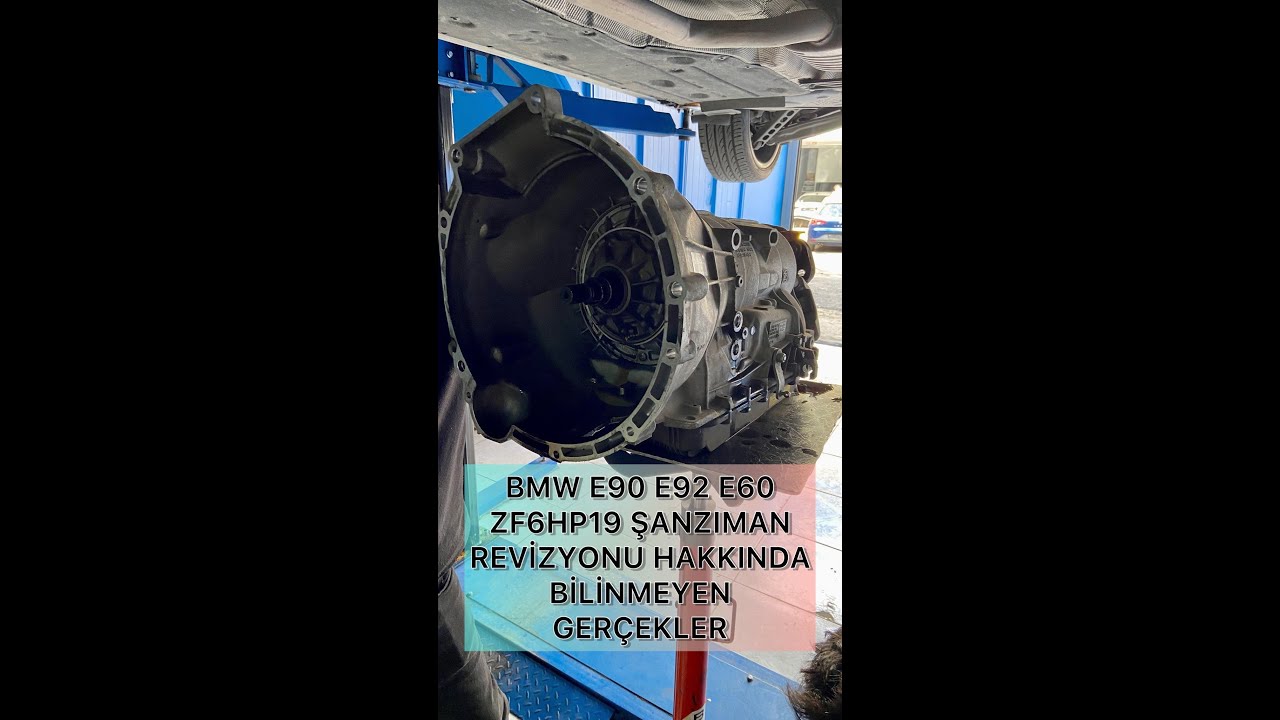 #BMW #E90 #E92 #E60 ZF6HP19 şanzıman ve türbin revizyonu. Bilinmeyen gerçekler.