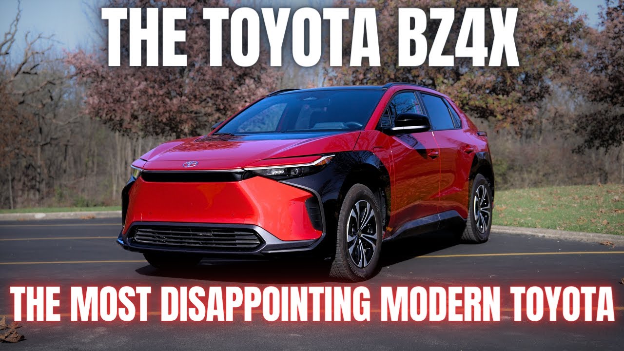 The Toyota BZ4X | The Most Disappointing Modern Toyota and Here's Why