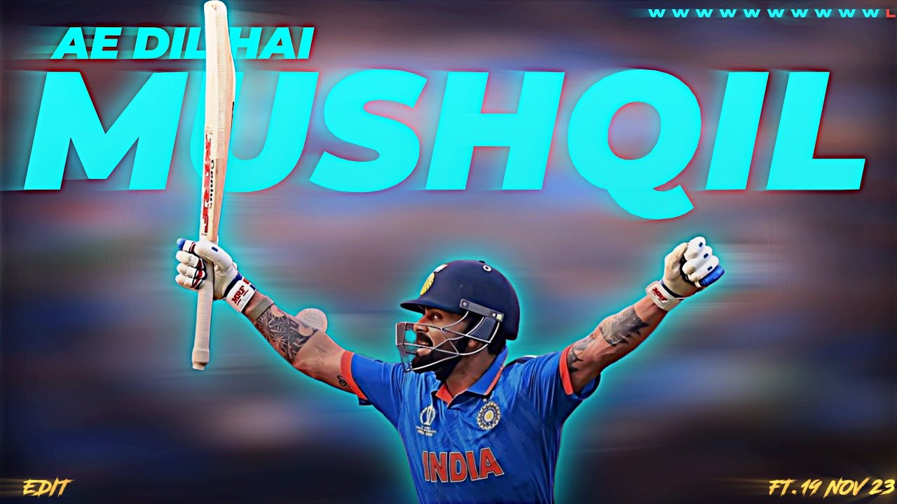 Ae Dil Hai Mushqil x Virat Kohli ❤️ | CWC23 - 