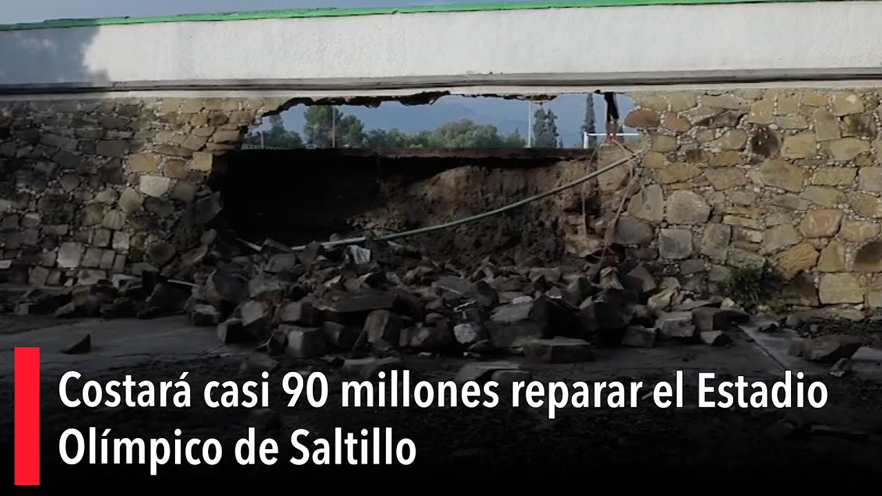 Costará casi 90 millones reparar el Estadio Olímpico de Saltillo