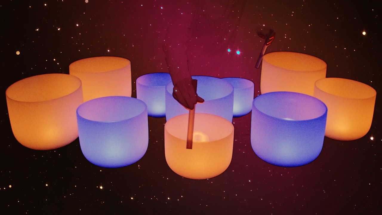 Ring Of Fire Eclipse Portal - Crystal Bowls Healing Sounds - 432Hz Soundbath