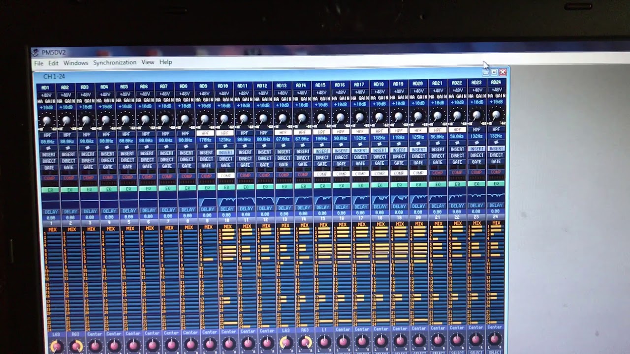 De Studio Manager a Yamaha PM5D