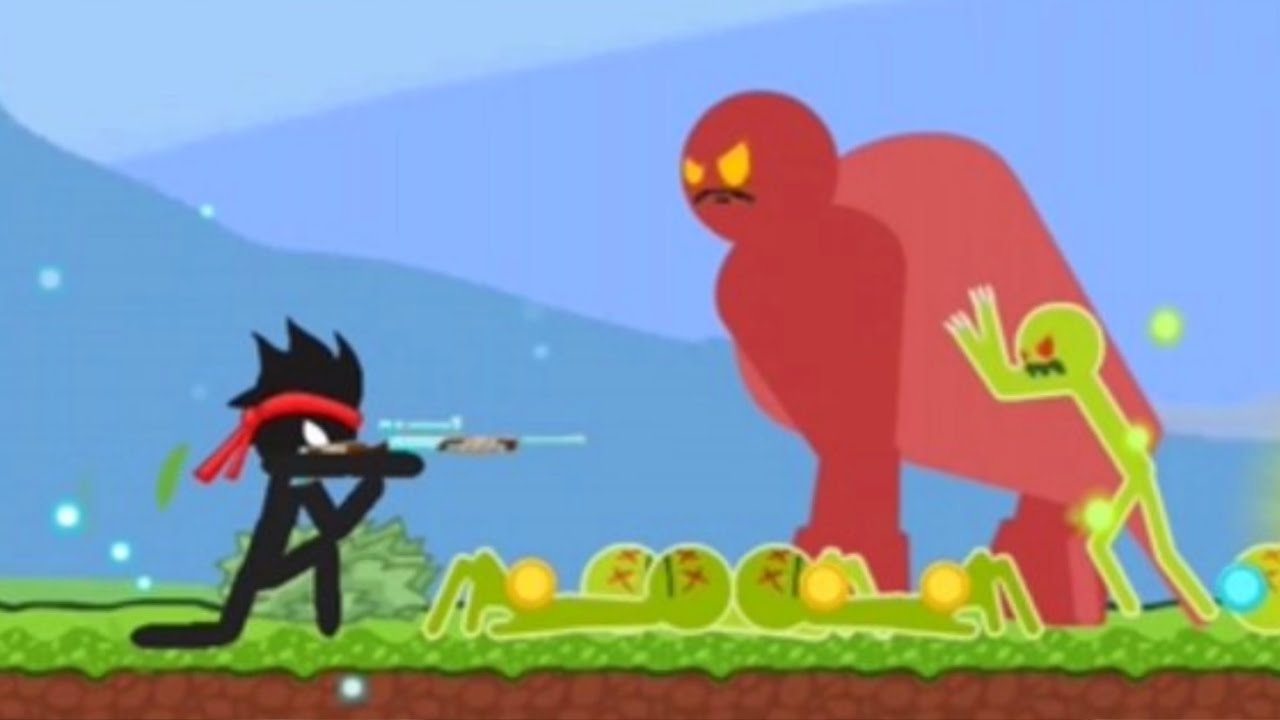 Stickman vs Strong Zombies Chapter 1 Green Hills level 71-80 Zombie Boss