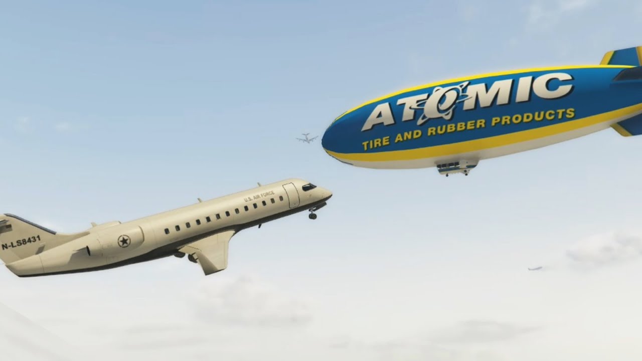 Best Plane Crash Compilation 2016 In Grand Theft Auto V (GTA 5)
