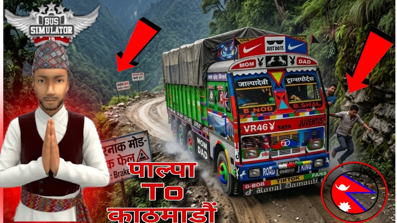 Break fell 😱😱 | Travelling from Palpa to Kathmandu with heavy load | Hari Sarkar | @apexrough-j7l 