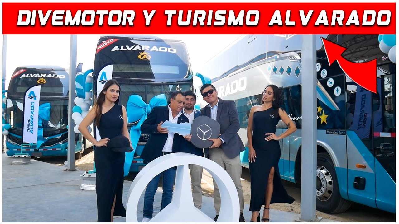 Divemotor entrega 4 buses Mercedes-Benz O500 a 'Turismo Alvarado'