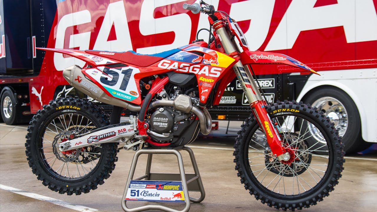Inside Justin Barcia's Factory GASGAS MC450F