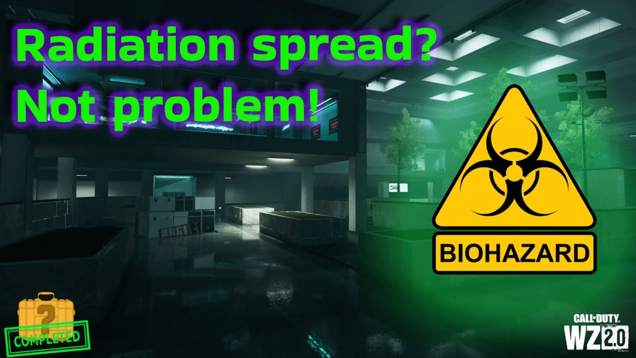 How to play Building 21 DMZ in radiation spread and extract the weapon case Call of Duty Warzone 2.0