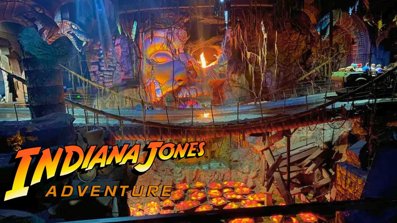 [4K] Indiana Jones Adventure Full POV Dark Ride - Disneyland Park, California