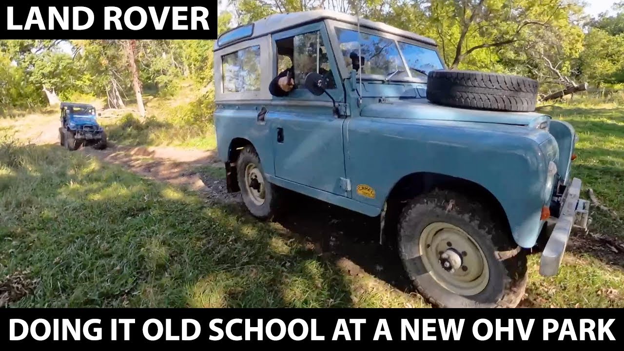Расти Ридж в Land Rover Series III