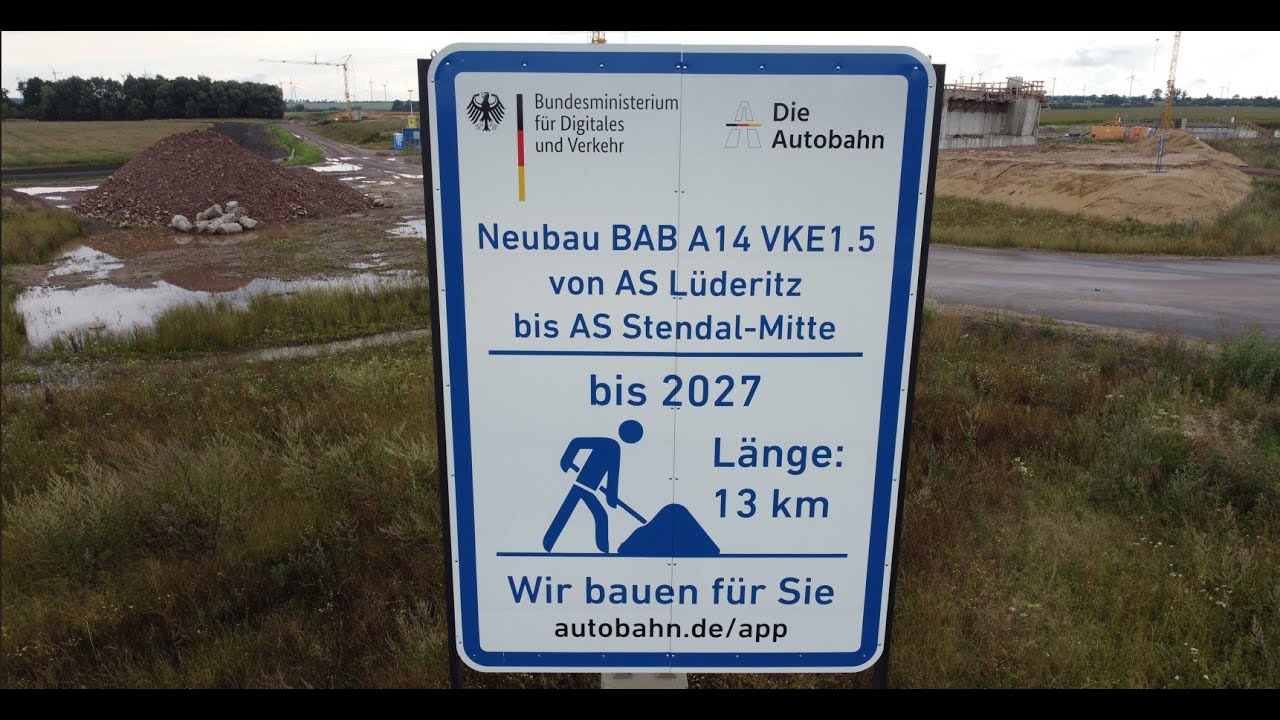 A14 Lückenschluss zwischen A2 & Stendal
