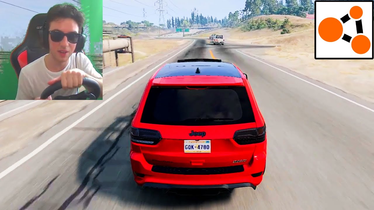 Driving A Crazy 1000HP Jeep Trackhawk In BeamNG.Drive!