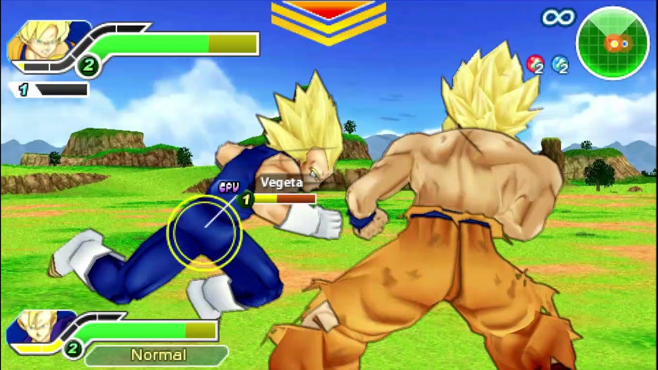 Dragon Ball Z Tenkaichi Tag Team  peleas random #1