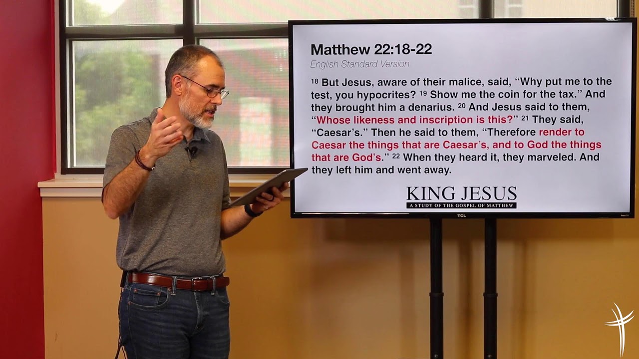 Render to Caesar What is Caesar’s (Devotional on Matthew 22:15-22)