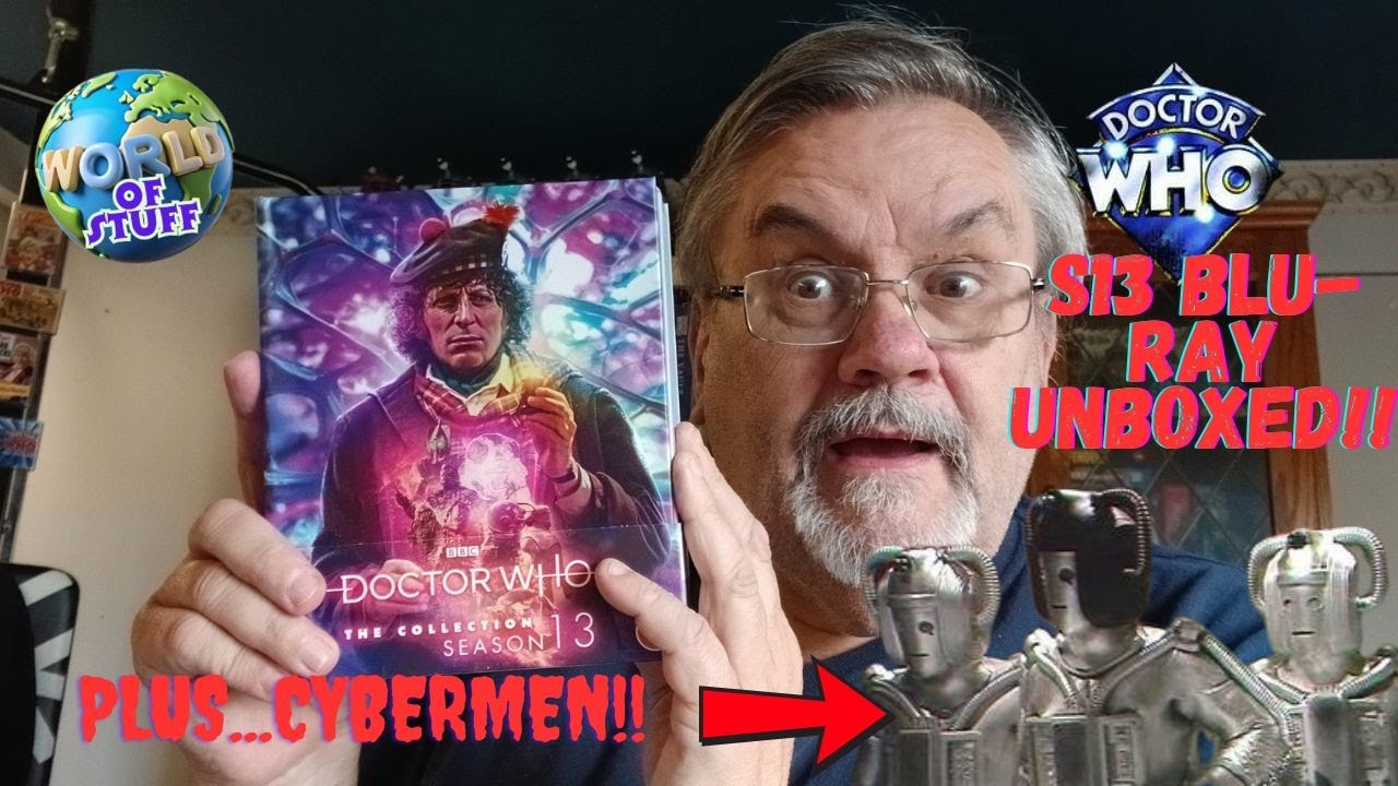 РАСПАКОВКА 13-ГО СЕЗОНА ДОКТОРА КТО НА BLU-RAY!