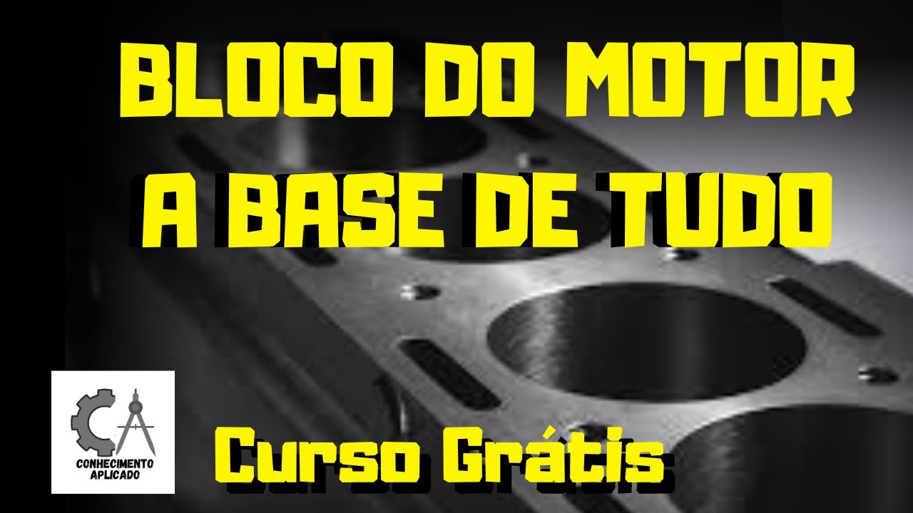 Curso de Mecânica Automotiva Gratuito- Bloco do Motor - Aula 2