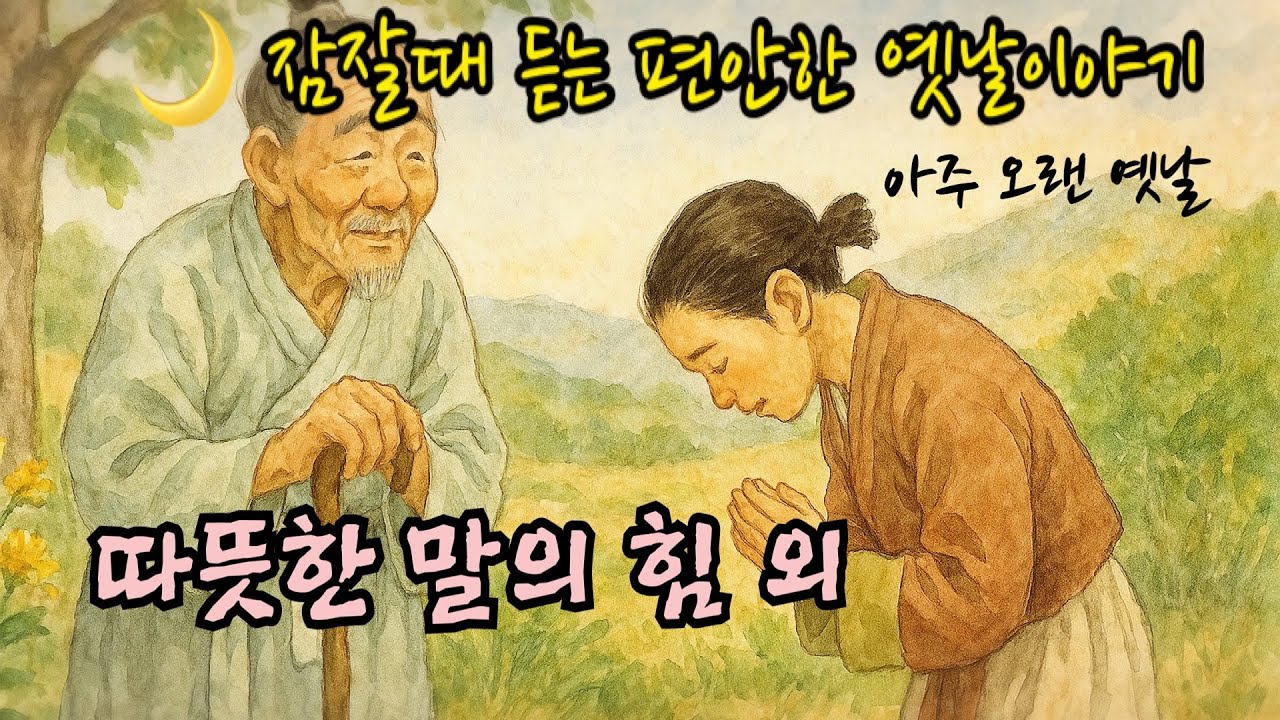 🌙[댓글을 읽어드리고 있어요] 따뜻한 말이 갖는 힘이란 | 잠잘때 듣는 편안한 옛날이야기 | 고전 오디오북