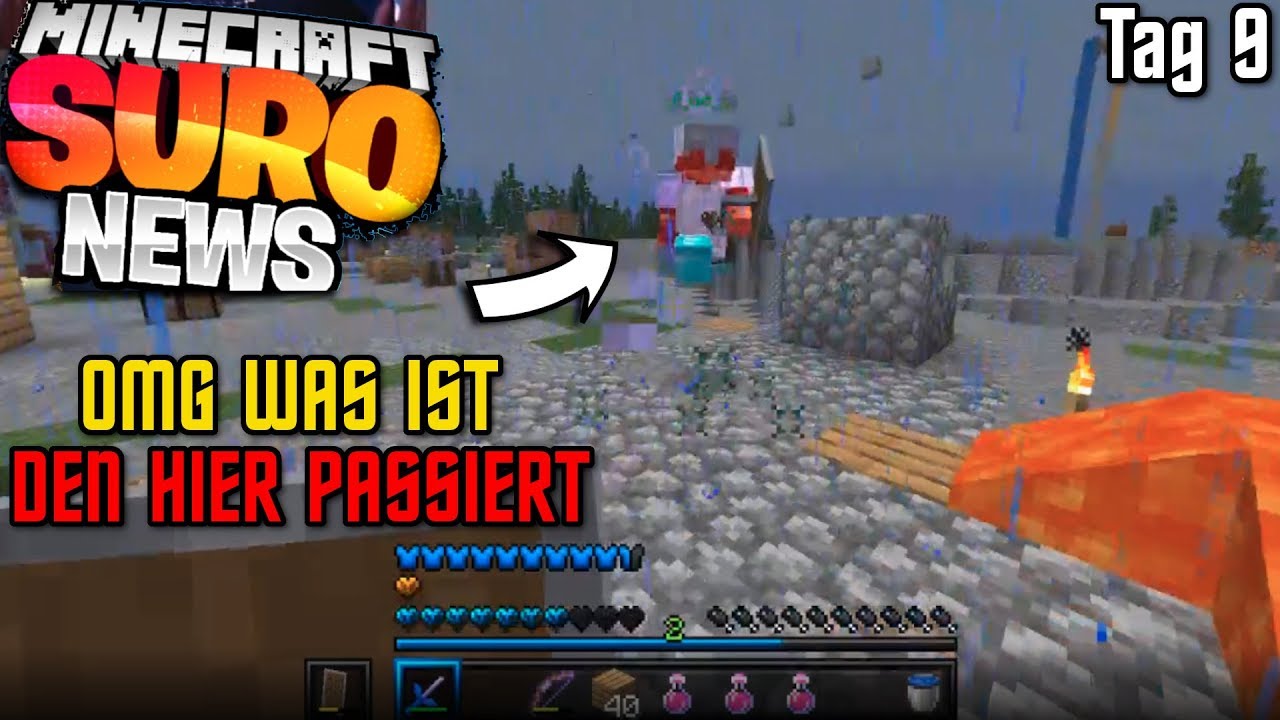 Minecraft SURO News Tag 9 | 12 TODE 🔥 | WTF kranke FOLGE! 😱🔥