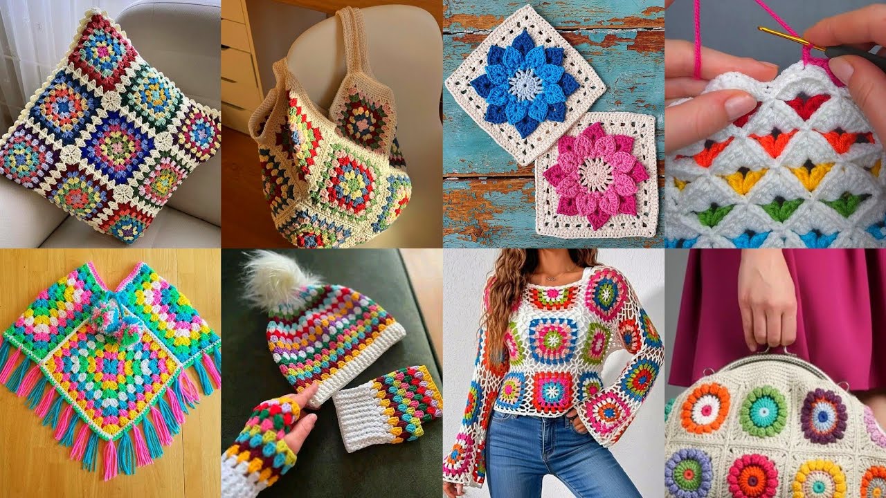 Luxury & Creative Free Crochet Handmade Items and designs ideas part 2 