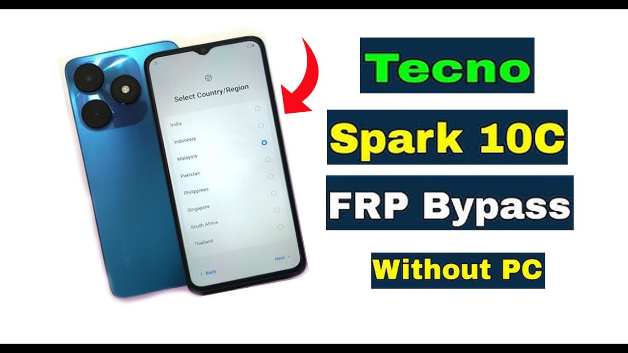 Tecno Spark 10 FRP Bypass Android 13 | Tecno KI5Q FRP Lock Unlock / Google Account Bypass Without PC