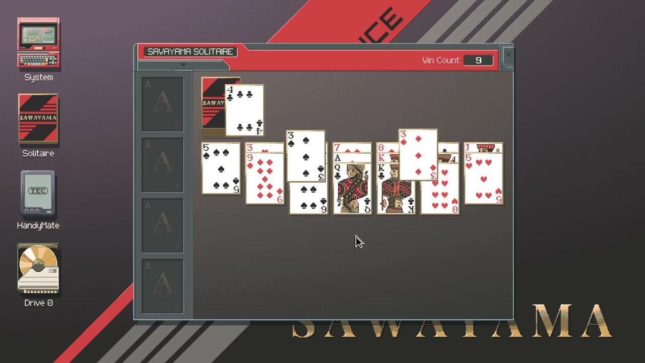 Sawayama Solitaireの段【The Zachtronics Solitaire Collection】