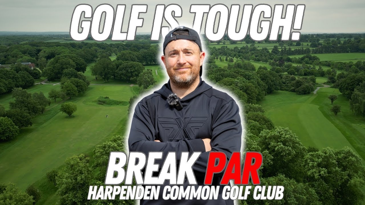 GOLF IS TOUGH! Break par in testing conditions | Harpenden Common Golf Club
