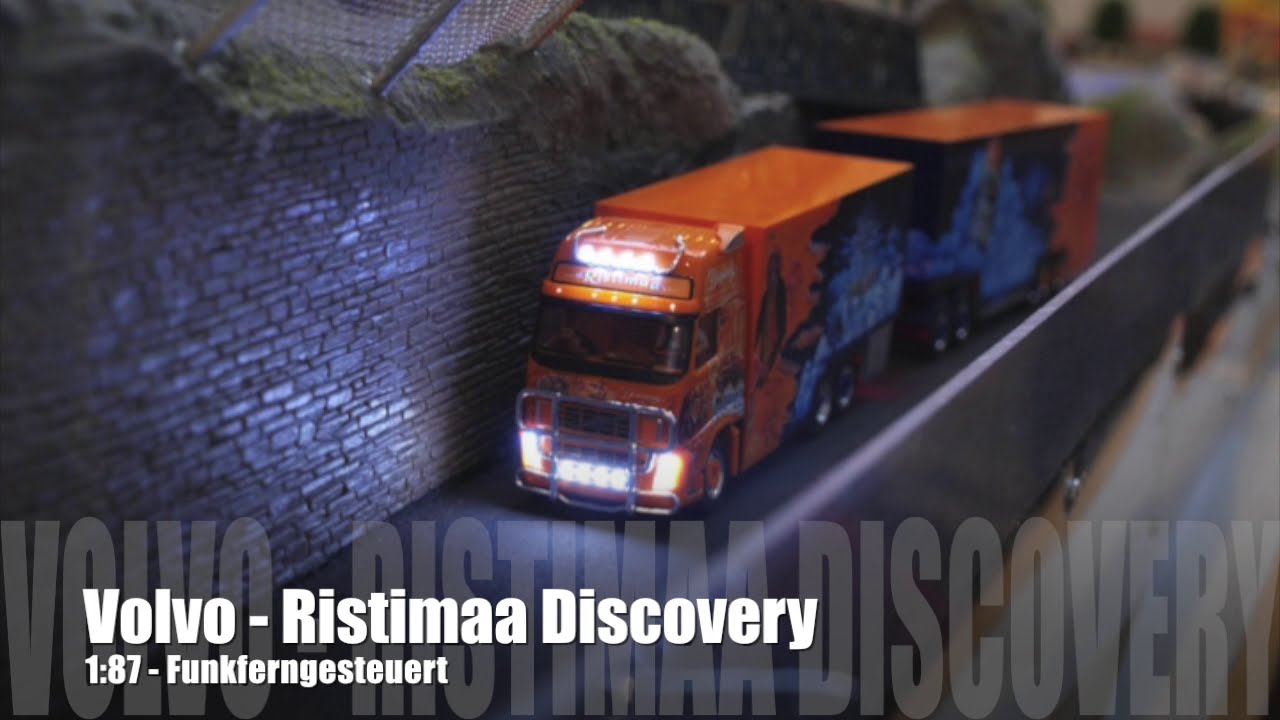 1:87 RC Mikromodell - Volvo Ristimaa Discovery Gigaliner - Ferngesteuert / Radio Control - Video 2