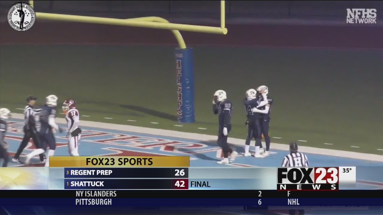 VIDEO - Regent Prep falls in Class B final to Shattuck