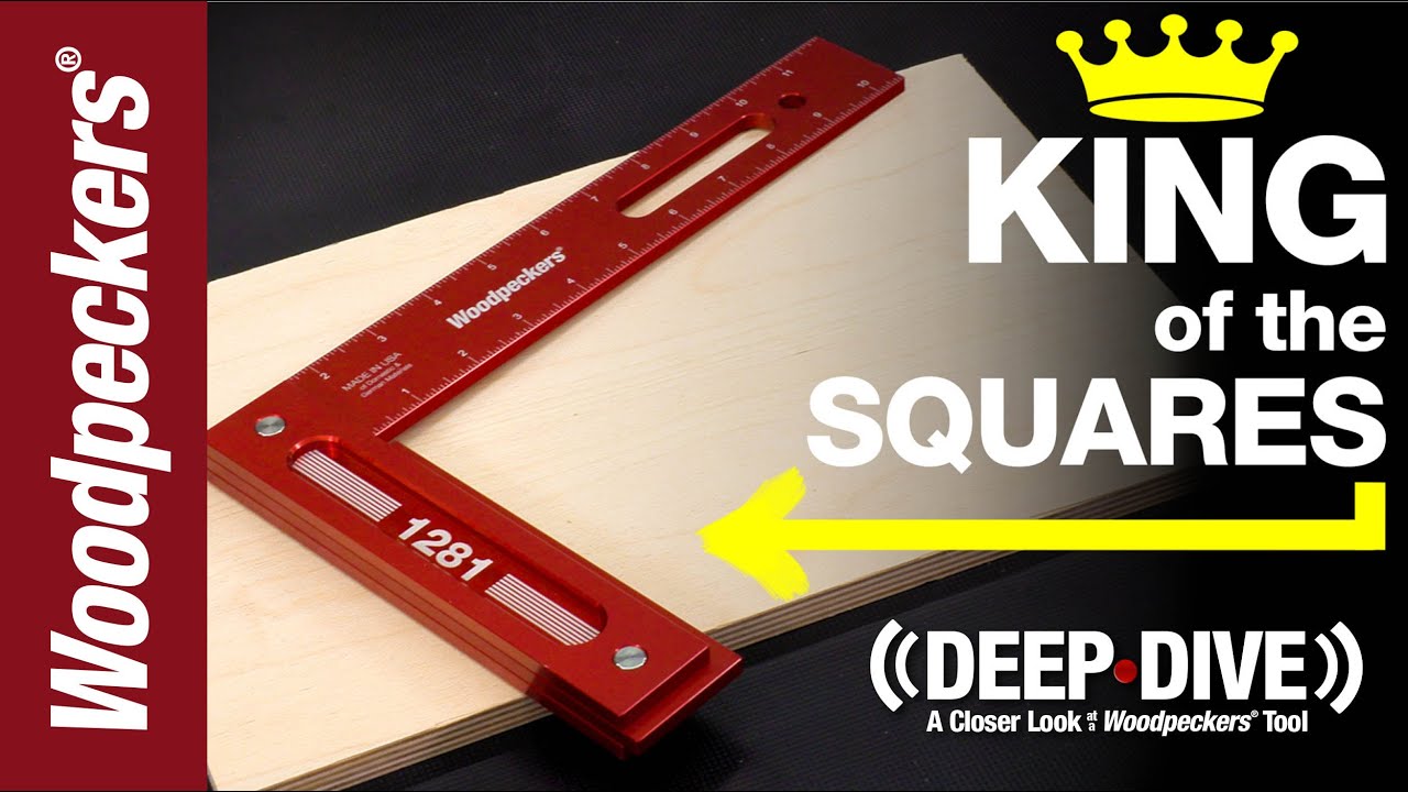1281 Precision Woodworking Square | One Square to Rule Them All | Woodpeckers Deep Dive