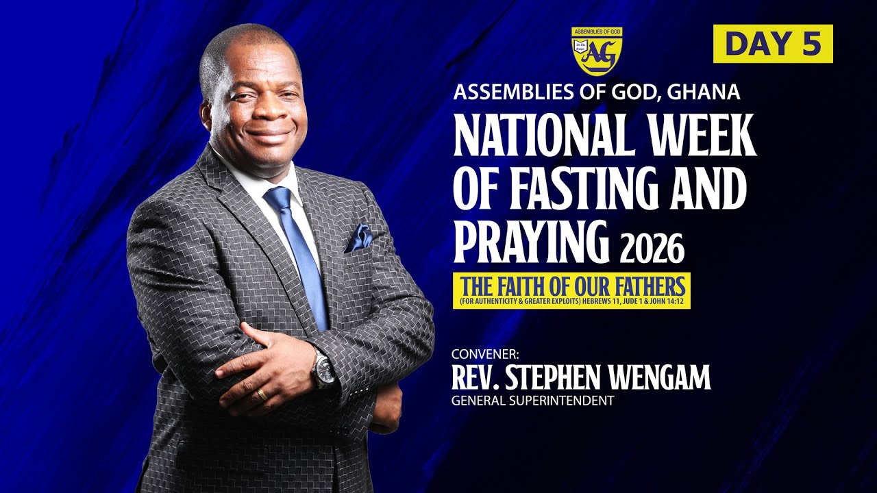 You are watching Day 5 of the National Week of Fasting and Praying by Assemblies of God, Ghana.