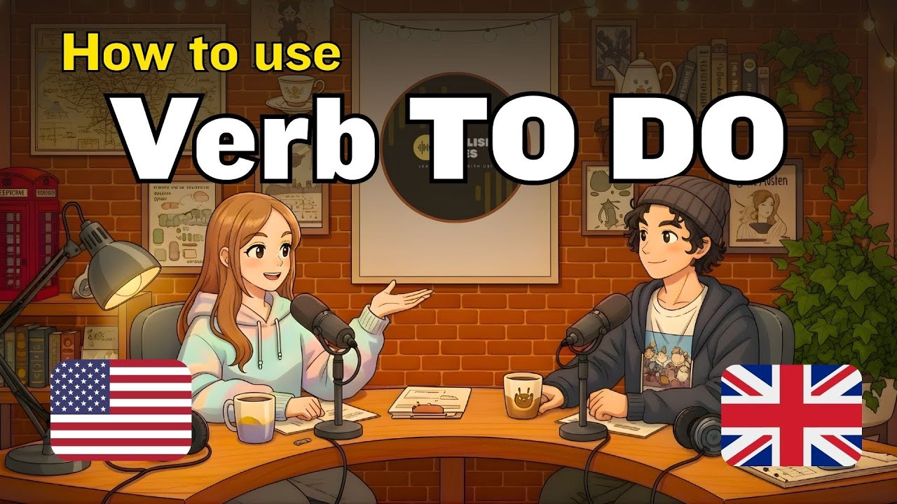 Learn how to use Verb To DO in English | English Conversation (A1–B1)