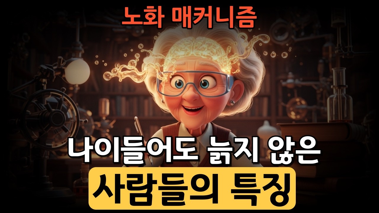 나이들어도 늙지 않은 사람들의 특징