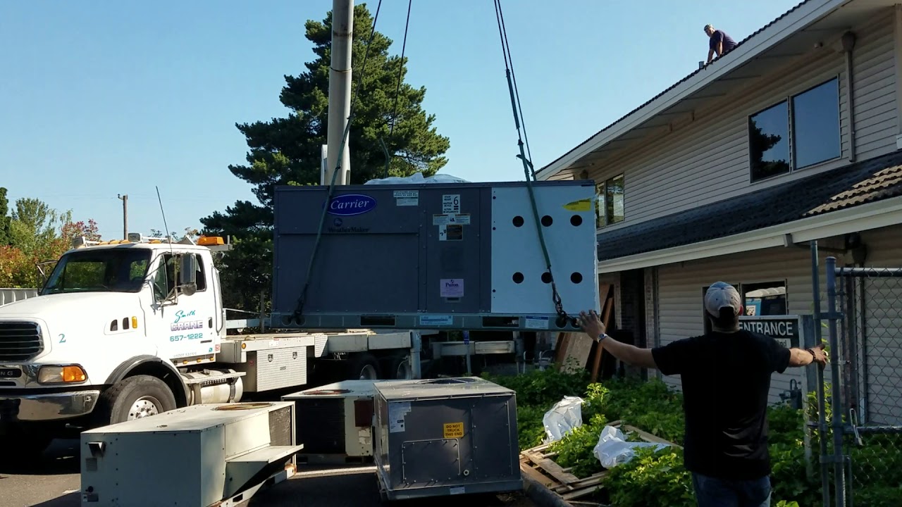 HVAC Crane Lift