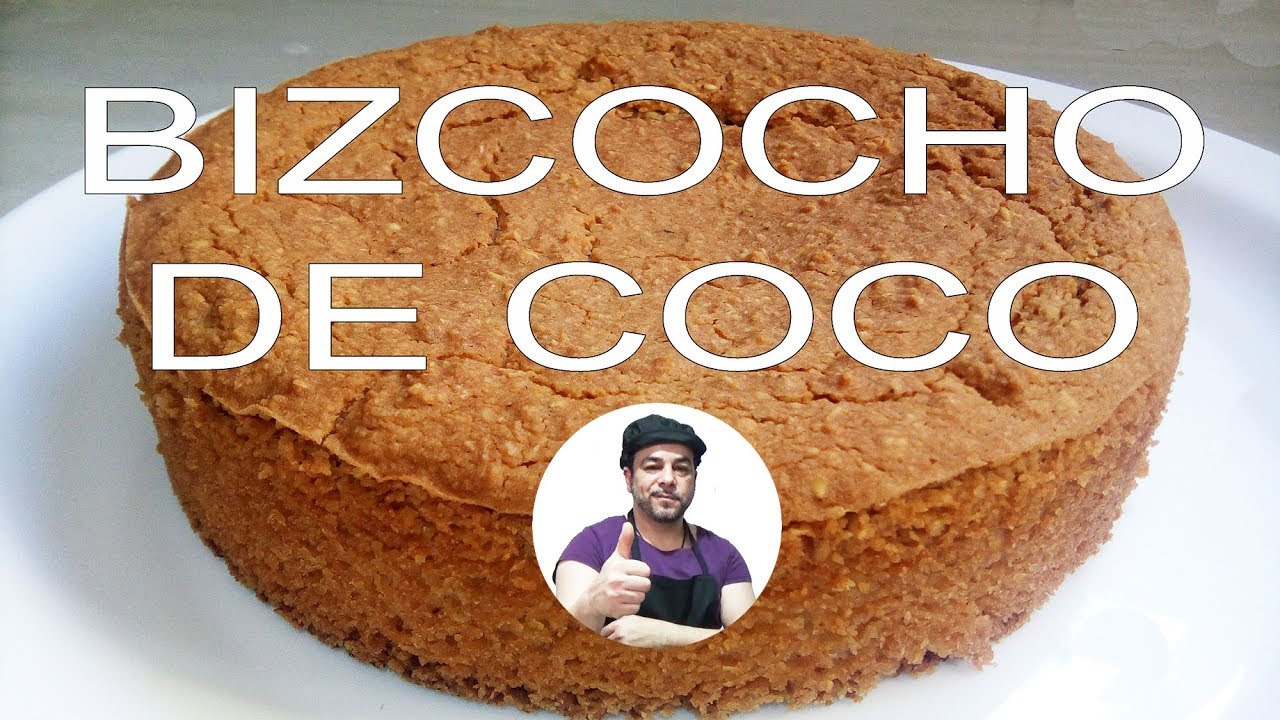 RECETAS VEGANAS - BIZCOCHO DE COCO