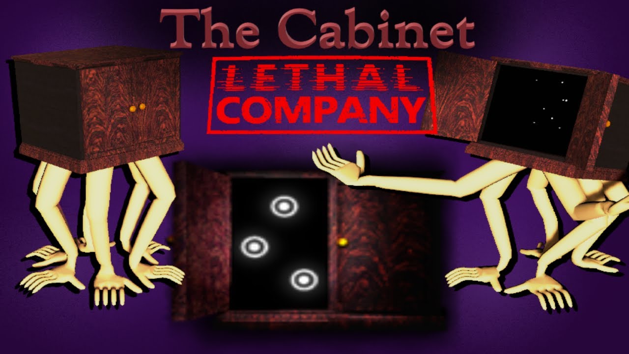 LETHAL COMPANY - МОДИРОВАННАЯ ВИТРИНА МОНСТРОВ - ШКАФ!