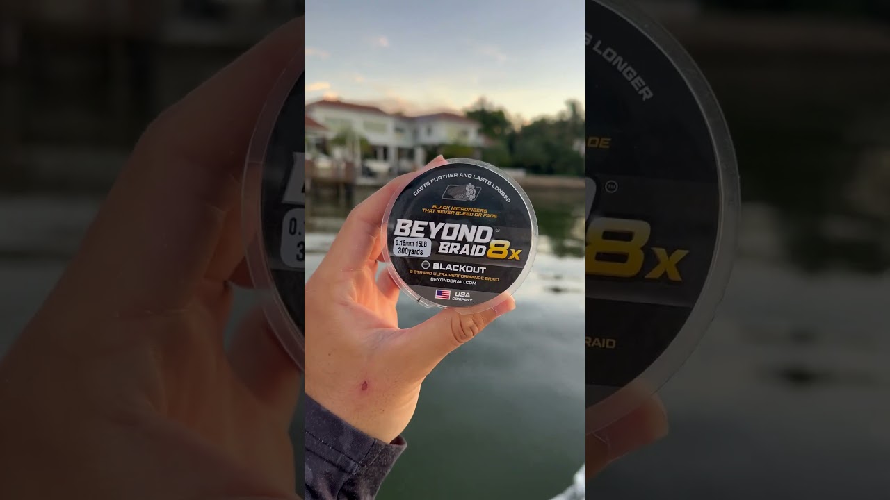 The Slickest NO FADE Braid on the Market! #fishing #fishingvideos #fishingcontent
