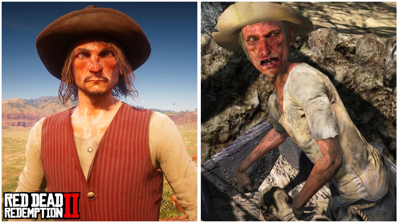 Seth Briars from RDR1 - Cut / Unused Online Character in RDR2